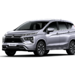 Mitsubishi Xpander putih untuk layanan sewa mobil Jakarta dengan driver profesional dari Sarana Rent Car